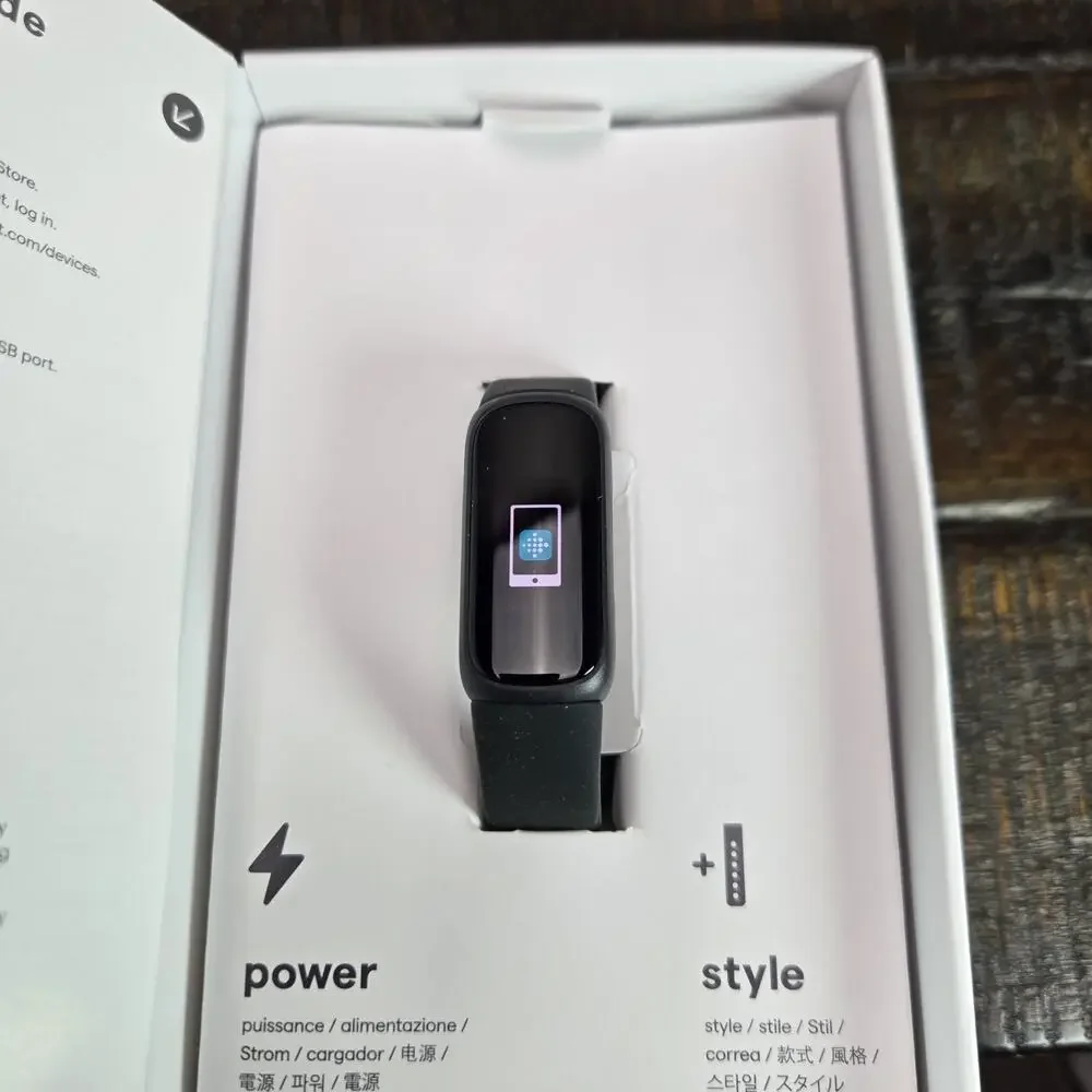 Fitbit Inspire 3 Heart Rate Monitor Health & Fitness Tracker Black Midnight Zen